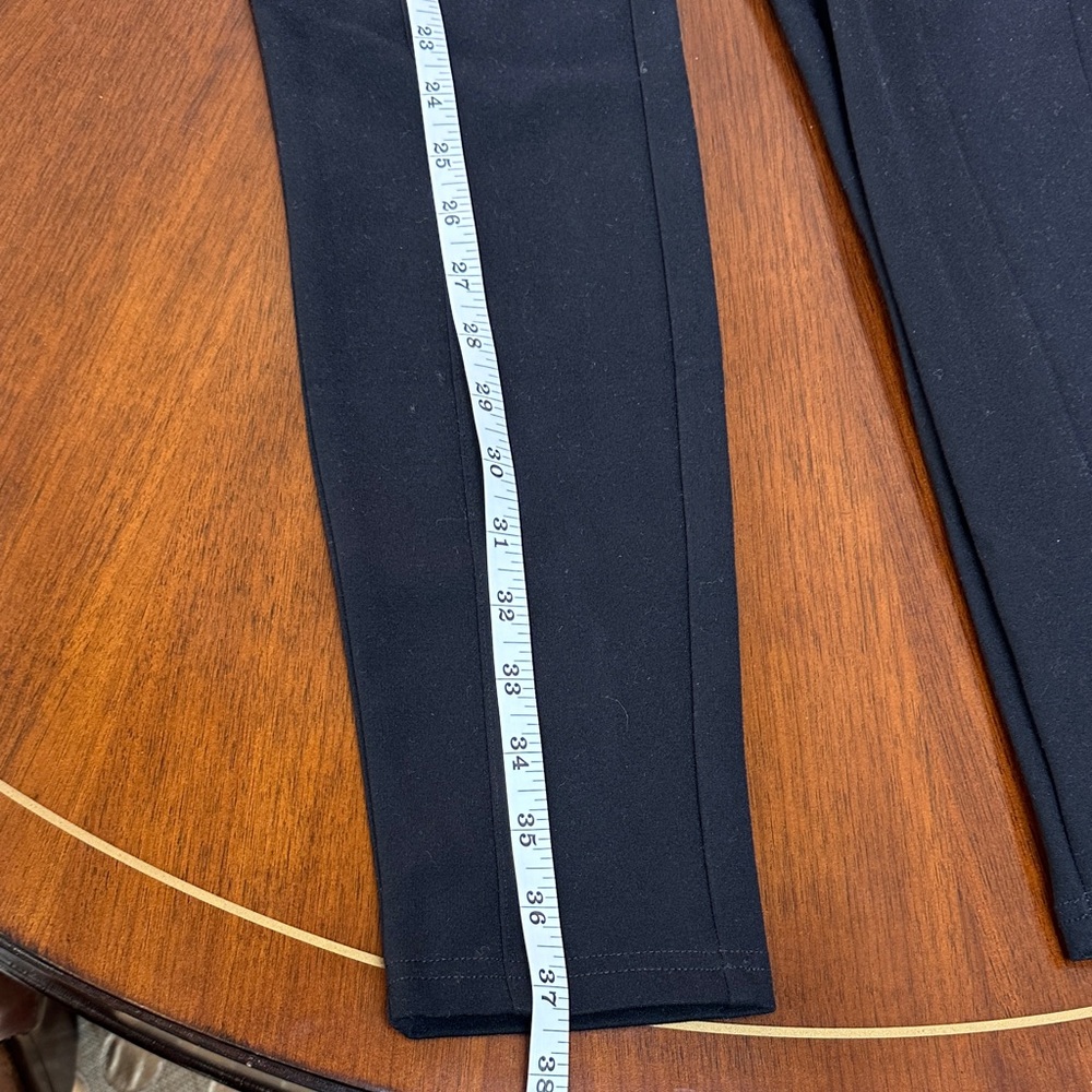 Zara Black High-Waisted Sailor Button Leggings - Picture 8 of 8